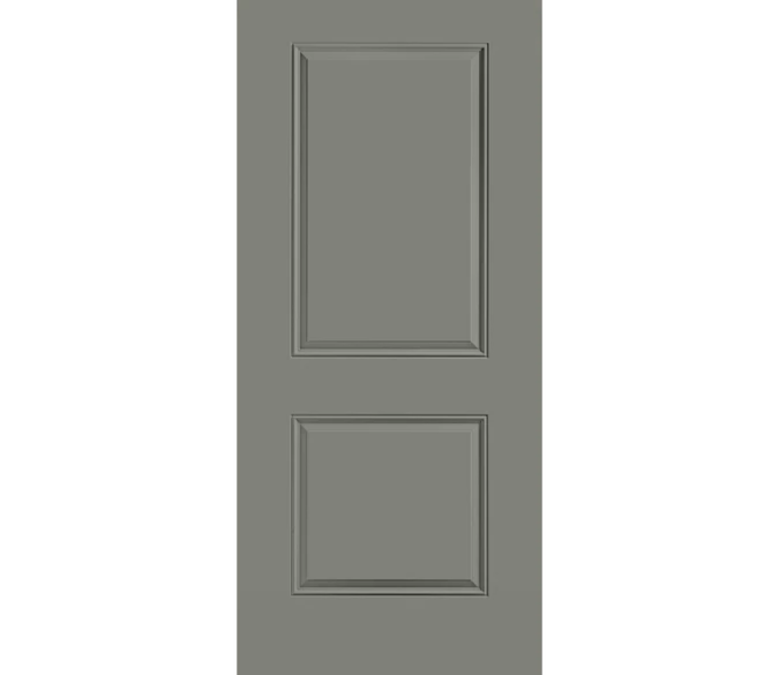 Johnson City 2 Panel Square Steel Entry Door