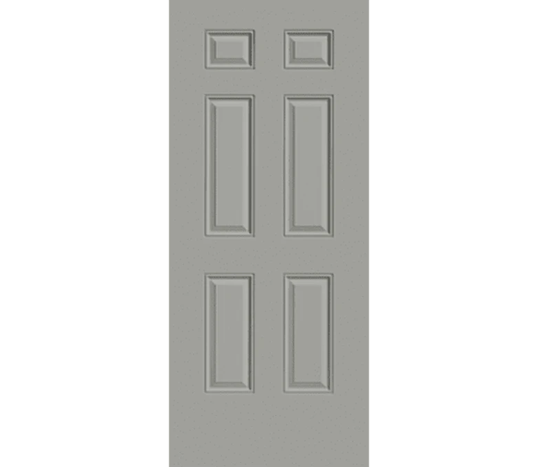 Johnson City 6 Panel Steel Entry Door