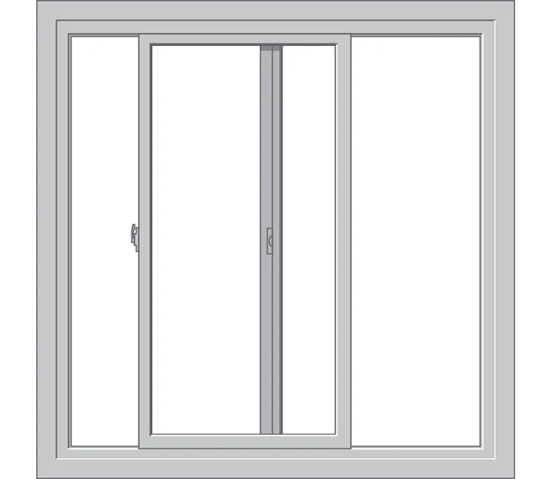 Johnson City Pella Hurricane Shield Series Vinyl Sliding Window