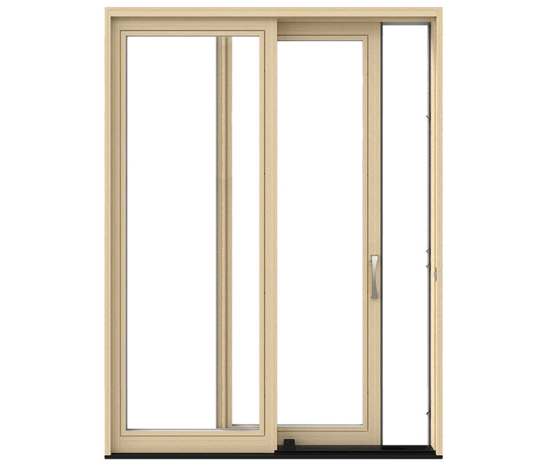 Johnson City Pella Lifestyle Series Wood Sliding Patio Doors